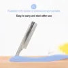 Folding Eyebrow Trimmer Safety Mini Portable Painless Face Razor Shaver Eye Brow Cutters Shave Hair Makeup Tool With 10 Blades 3