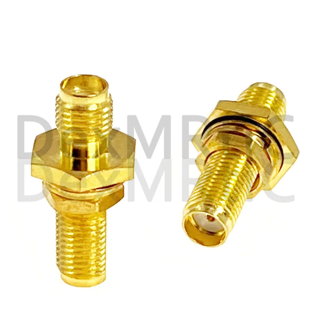 1pc SMA Buchse Auf Jack Mutter O-ring Wasserdichte RF Coax Adapter Koppler Vergoldet Gerade Typ Großhandel SMA Stecker – Detail 1