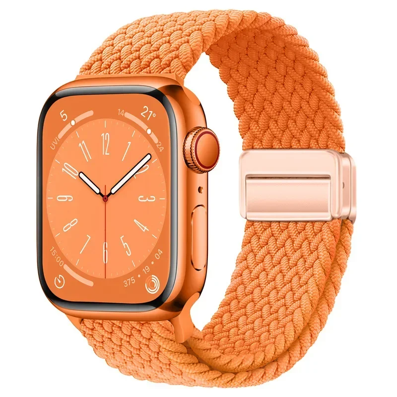 Nylon Braided Loop Strap - Elastic Bracelet