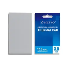 

Thermal Pad Soft Heat Dissipation Silicone Pad CPU/GPU Graphics Card Motherboard Silicone Grease Pad Multi-Size 12W/MK