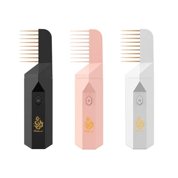 Electronic Incense Burner Muslim Ramadan Aroma Diffuser With Hair Comb for Home Dorm Worship Hotel Desktop Fragrance