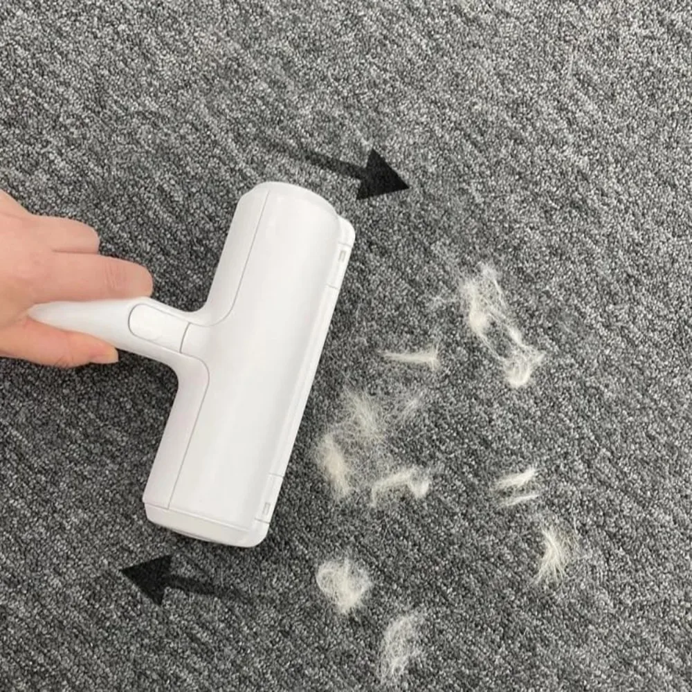 Pet Hair Removal Brush Reusable Pet Hair Roller Type Easy-to-clean Cat and Dog Brush Base Home Furniture Sofa Fabric