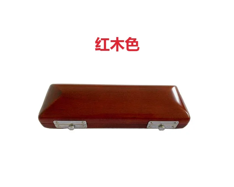 Solid Wood Piccolo Storage Box Portable Backpack Bag in Maple Birch Mahogany Black Walnut Wind Instrument Case Organizer