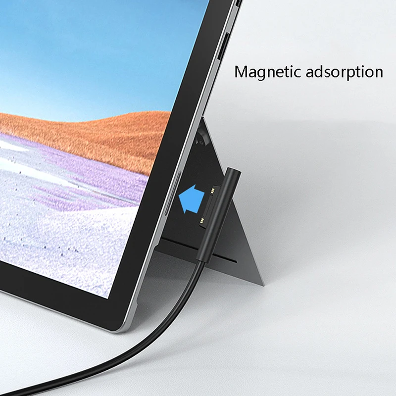 1 Pcs New Fast Charging USB Type-C Power Supply For Microsoft Surface Pro 7 3 4 5 6 15V 3A PD Tablet Charger Adapter Cable Cord