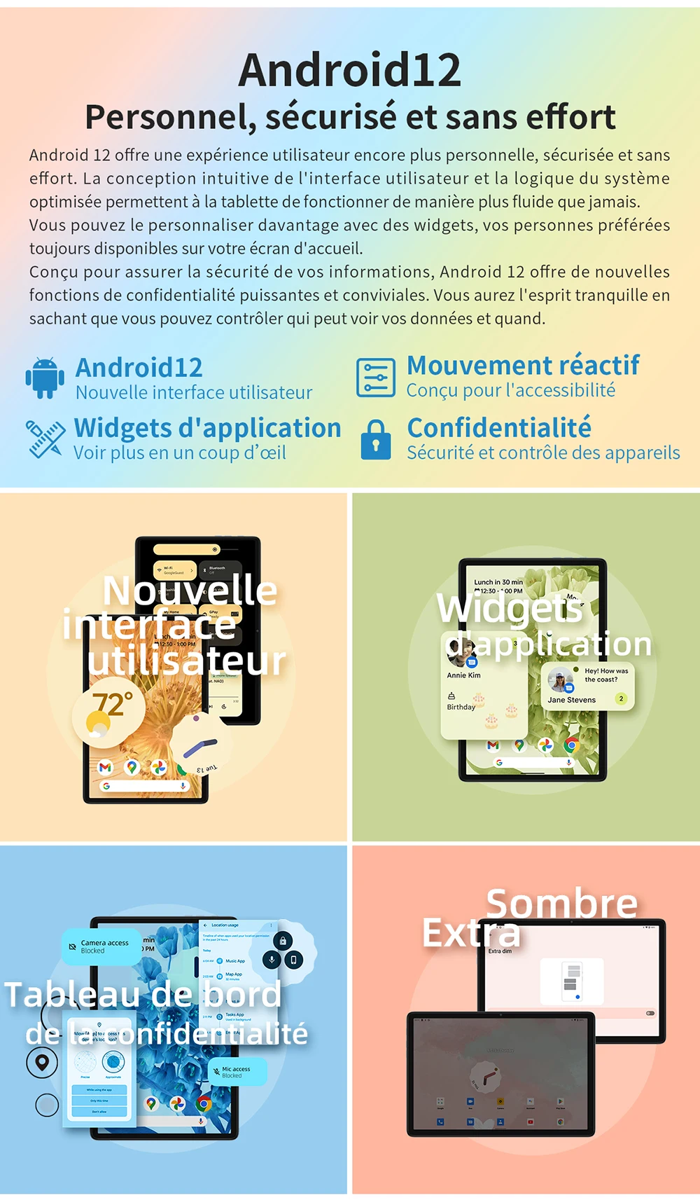 Teclast M40 plus android 12