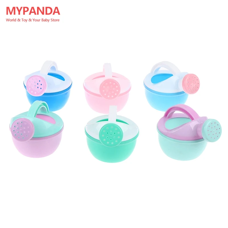 

Baby Bath Toy Colorful Plastic Watering Can Watering Pot Bath Toy for Kids Gif