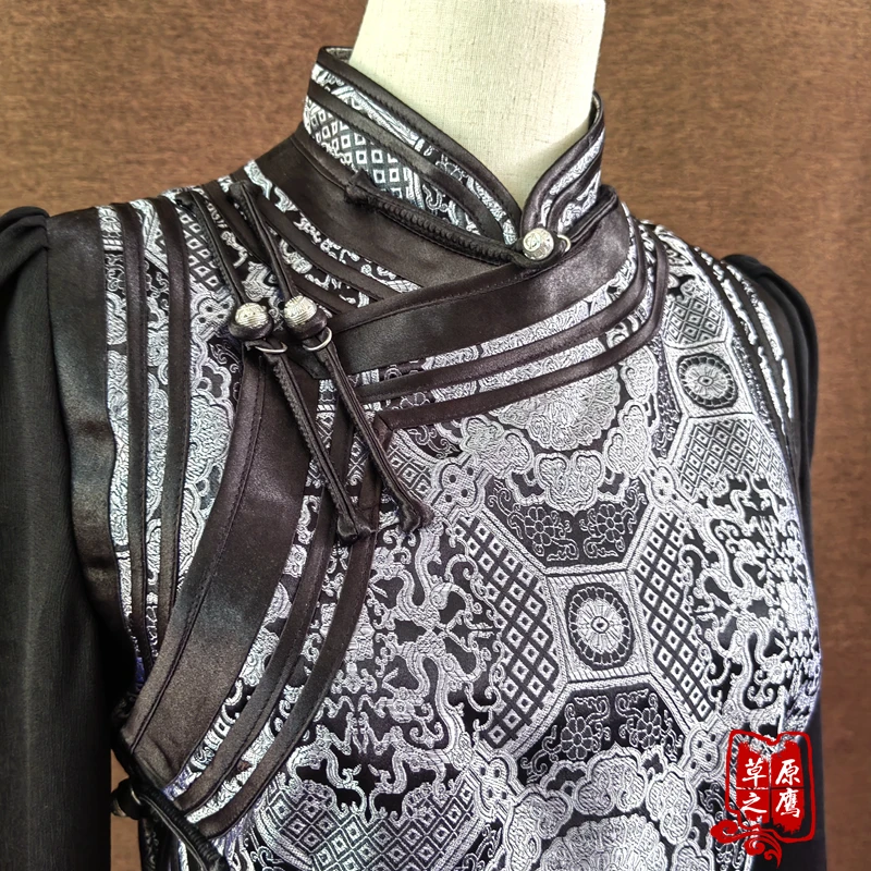 Mongolian Vest Women's One-Sleeve Ethnic Clothes Improved Casual Spring Shirt