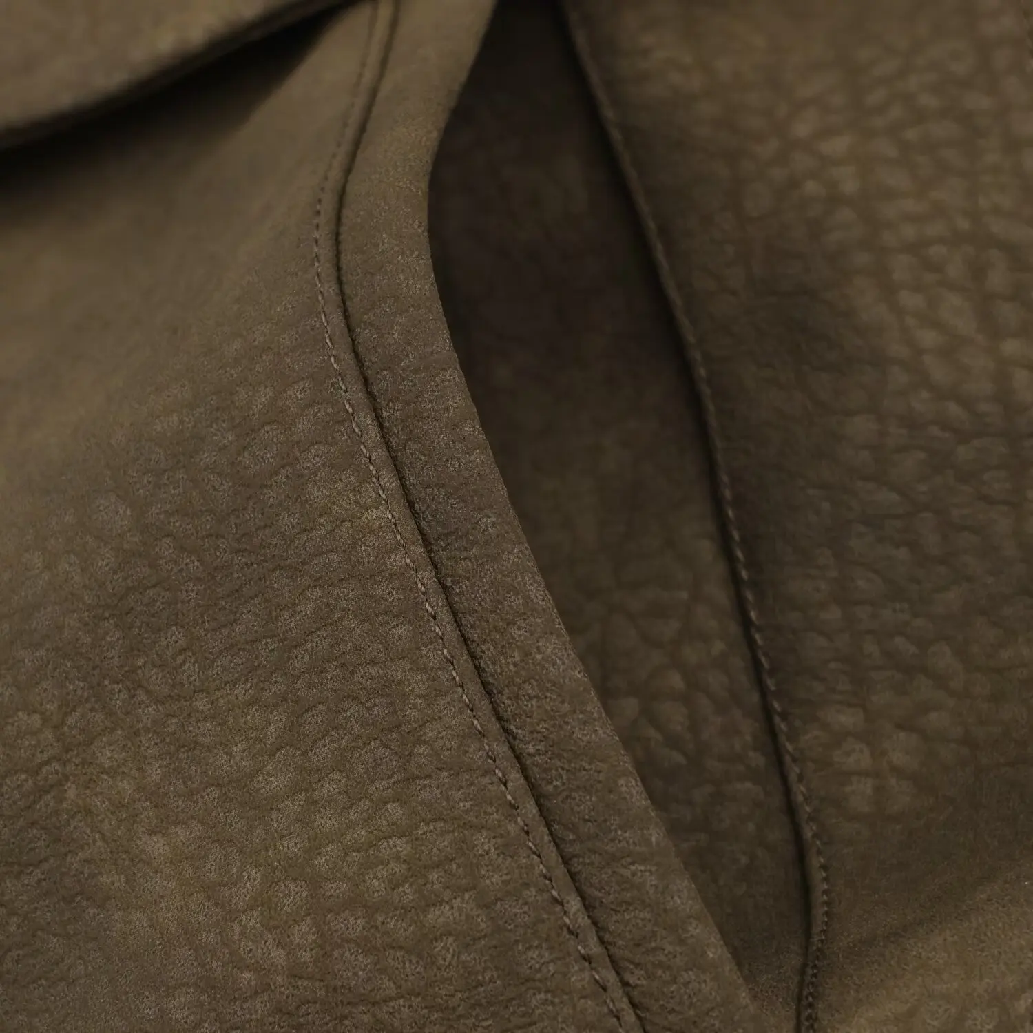 Women's Loose Removable Faux Fur Collar Suede Fabric Jacket Female With Large Pockets Autumn Winter Casual Jacket Streetwear