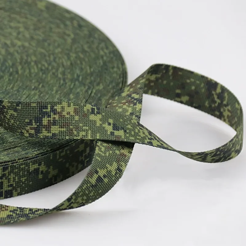 

1 Meter Russian FLORA Digital EMR Camouflage Webbing Non-elastic Tactical Bag Straps Belt Molle DIY Accessory 2.5 3.8 5cm Width