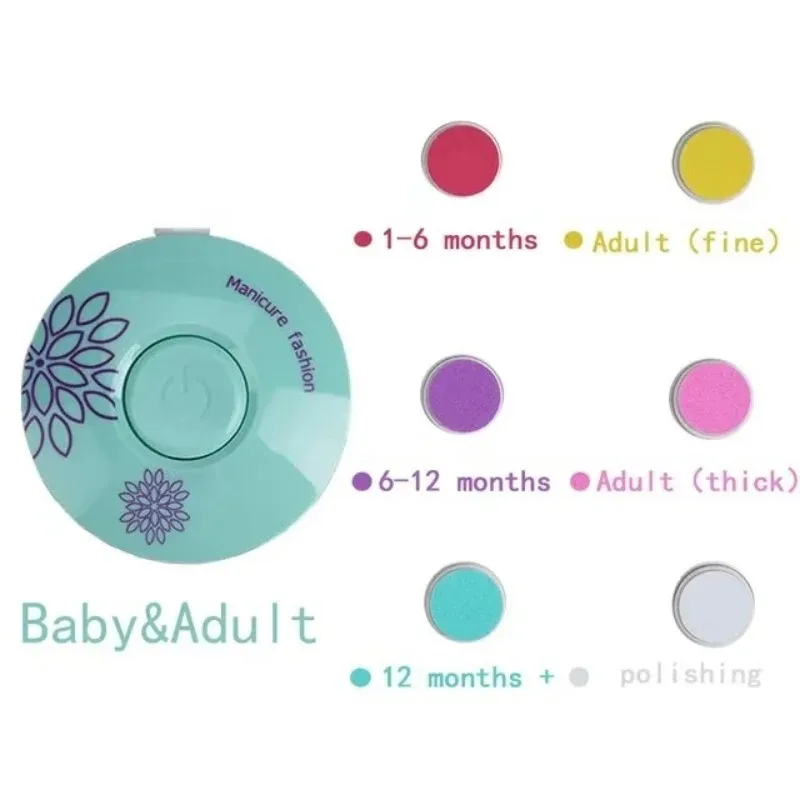 Electric Baby Nail Trimmer Kit 6