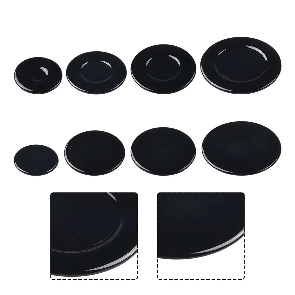 Cooker Hob Gas Burner Cap Oven Gas Hob Burner Crown Flame Cap For Cookers Kitchen Accessories 4Pcs 55mm 75mm 100mm