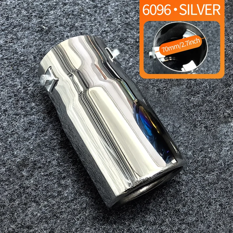 Exhaust Muffler Tip for Mazda 3 Qashqai Renault Clio 5 Car Tailpipe Decor Accessories