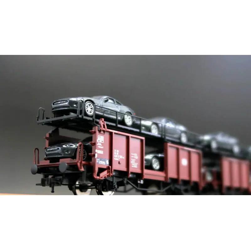 HO 1/87 Train Model FLEISCHMANN Car Transporter Two-section Set