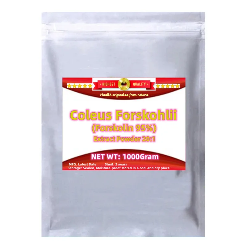 50-1000G Vendita Calda Forskolin Coleus Forskohlii, Spedizione Gratuita