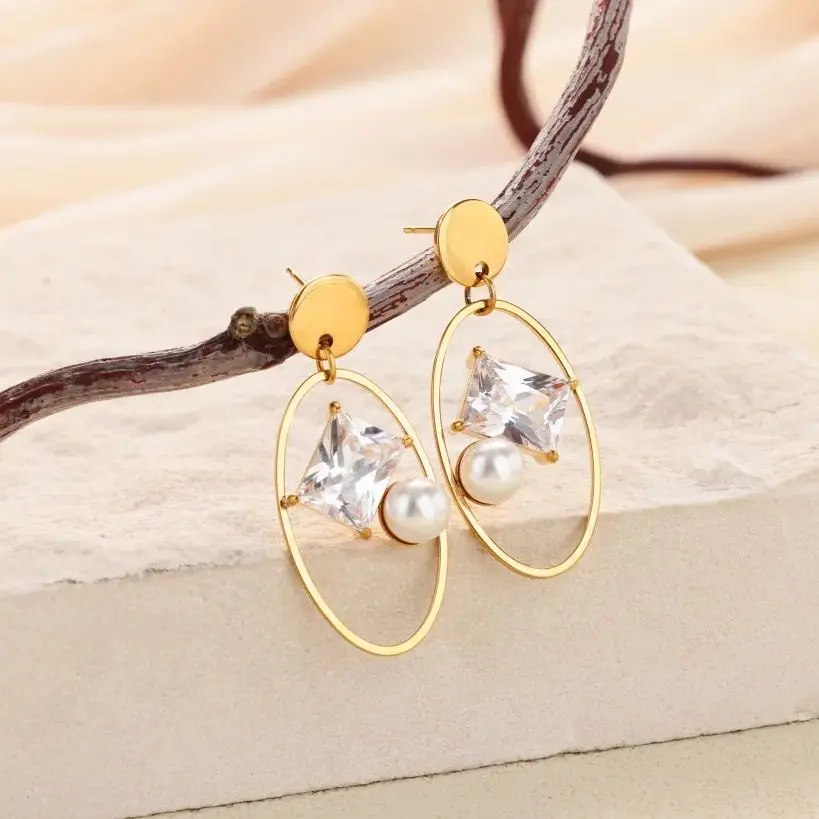 Zircon Earrings For Women