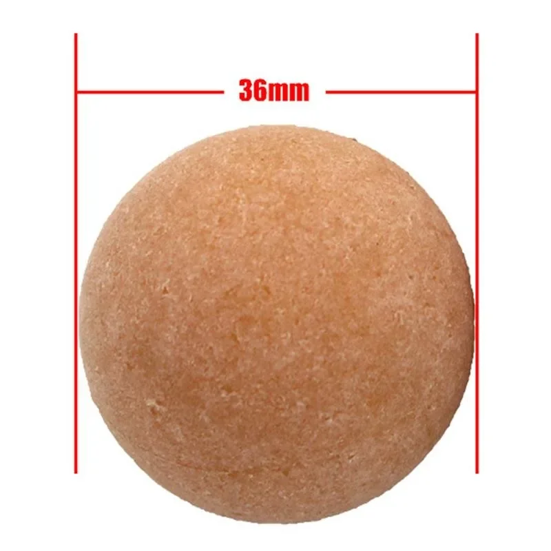 36mm Cork Solid Wood frosted Foosball Table Soccer Ball Football Baby Foot Fussball Desktop Soccer Babyfoot 4 Lot table football game tabletop soccer game
