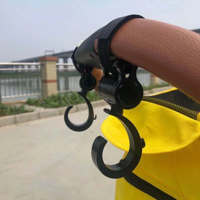 Multi-use Baby Stroller Hook Accessories Shopping Pram Hook Props Multifunctional Baby Stroller Clip Hanger Cart Organizer stroller hook stroller accessories