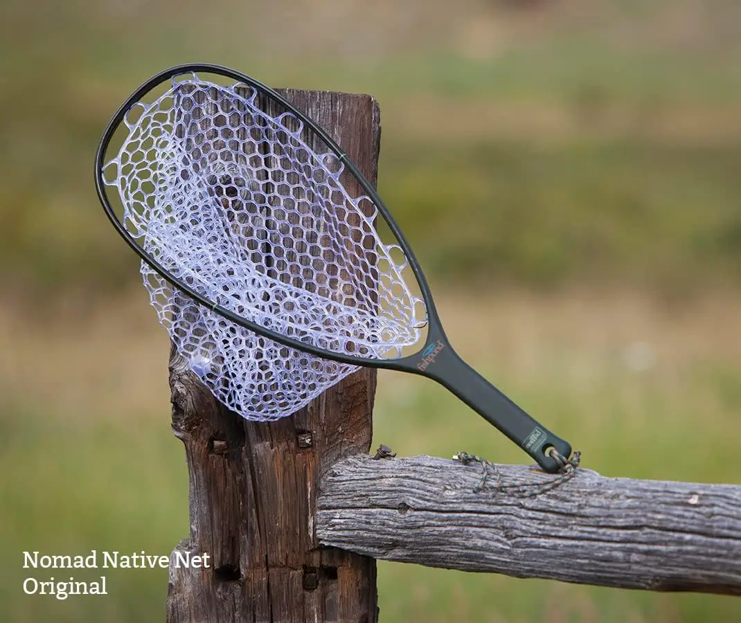 Nomad Native Fly Fishing Landing Net Carbon Fiber and Fiber Glass