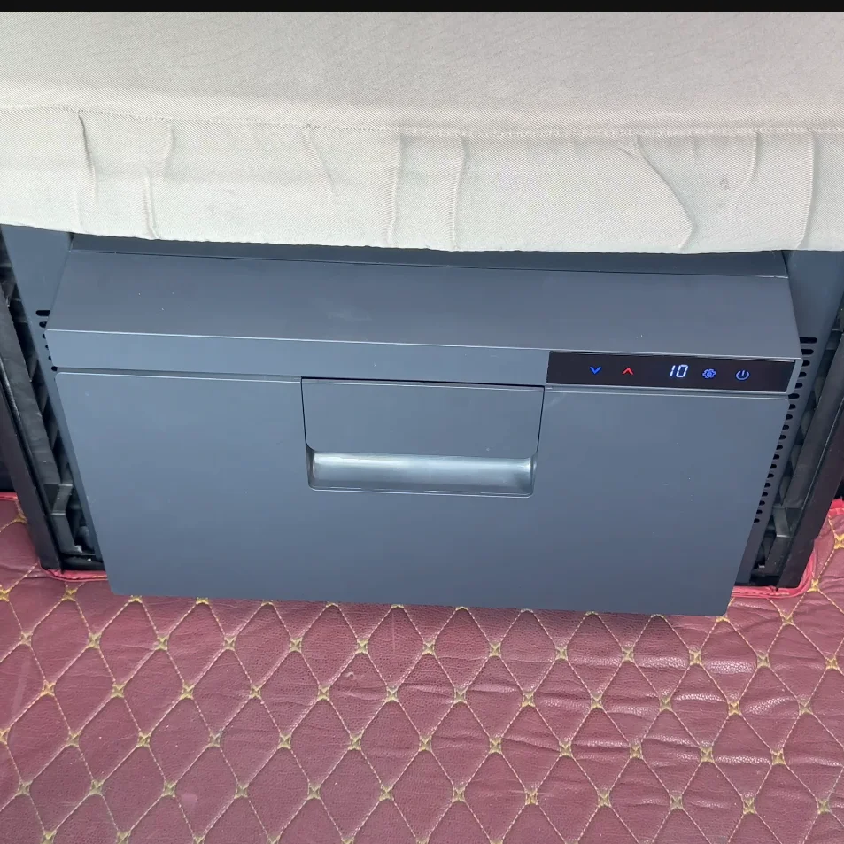 Modern Design 12V Campervan Removable Compressor Freezer 28L Drawer Refrigerator Outdoor Built In Fridge