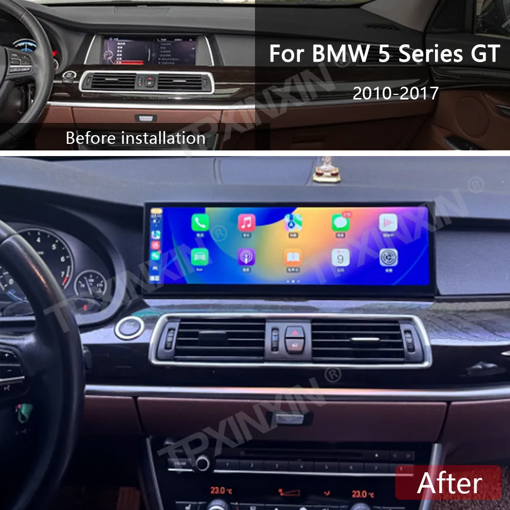 BMW 5シリーズ用 アンドロイドナビ F10 CarPlay 12.3inch BMW 5 2010-2017 F10 F11 Series Android13 Car Multimedia