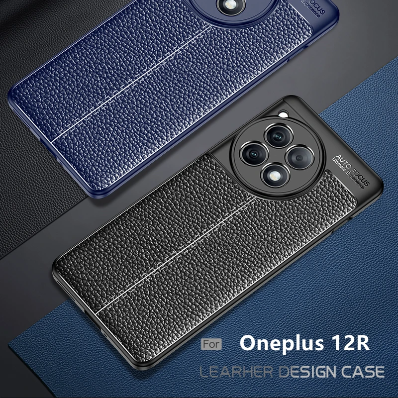 Per Cover Oneplus 12R Custodia Per Oneplus 12R Capas Antiurto Morbido Tpu Silicone Paraurti Posteriore In Pelle Fundas One Plus Oneplus 12R