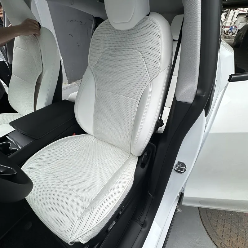 Car Seat Cover Cushion For Tesla Model Y Juniper 2025 Full Car Seat Cushion&Back