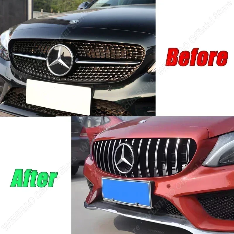 GT Ÿ ڵ Ʈ  ׸, ޸  C Ŭ W205, C200, C250, C300, C350 2015-2018, ̽Ʈ  ü