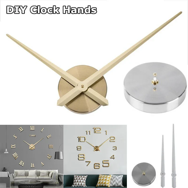 1PC Brief DIY Large Clock Needles Quartz Mechanism Big Size Hour Hands ...