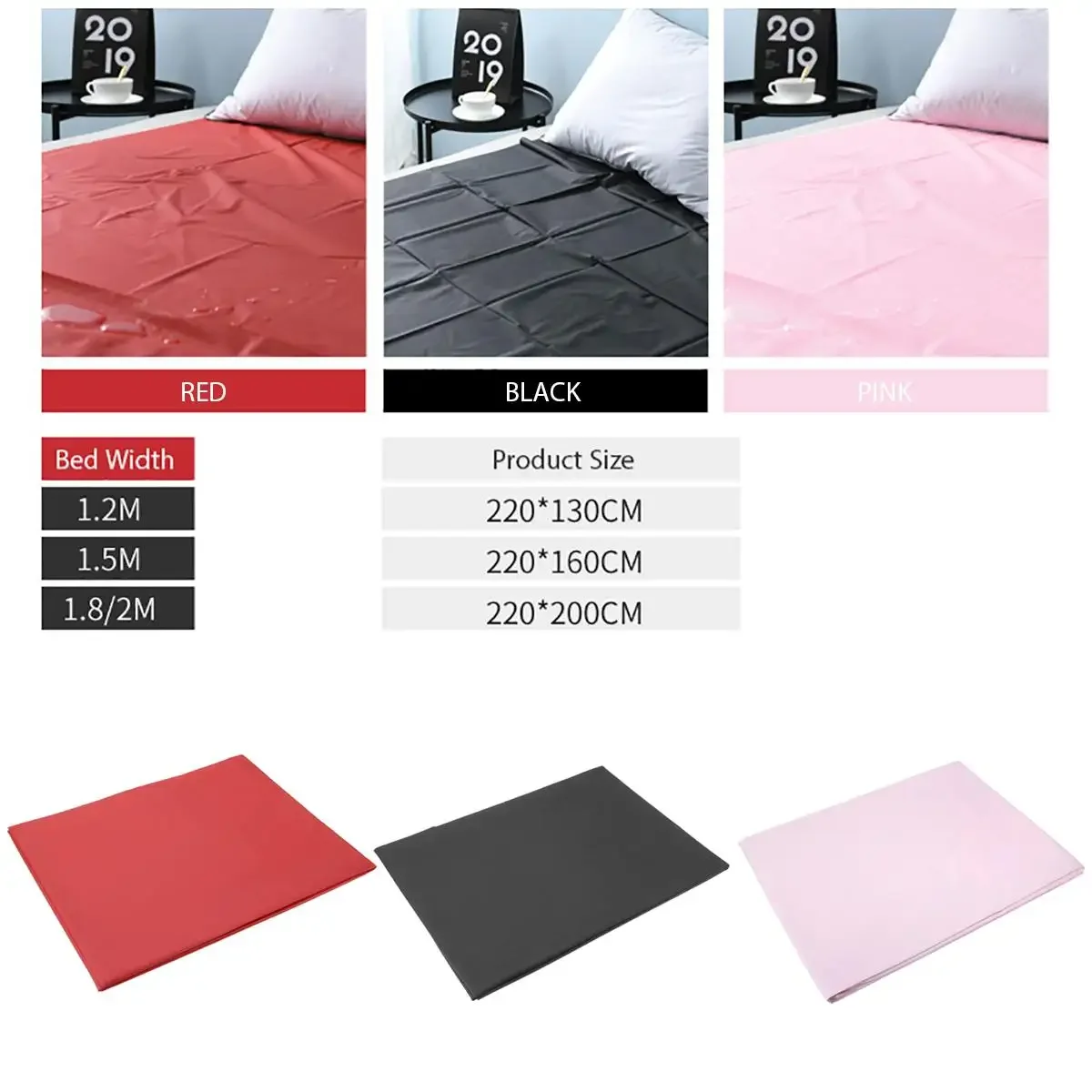 

Waterproof 130/160/200cm New Sex Adult Bed Sheets Sex Game Mattress Bedding Sheets Cover Allergy Relief Hypoallergenic