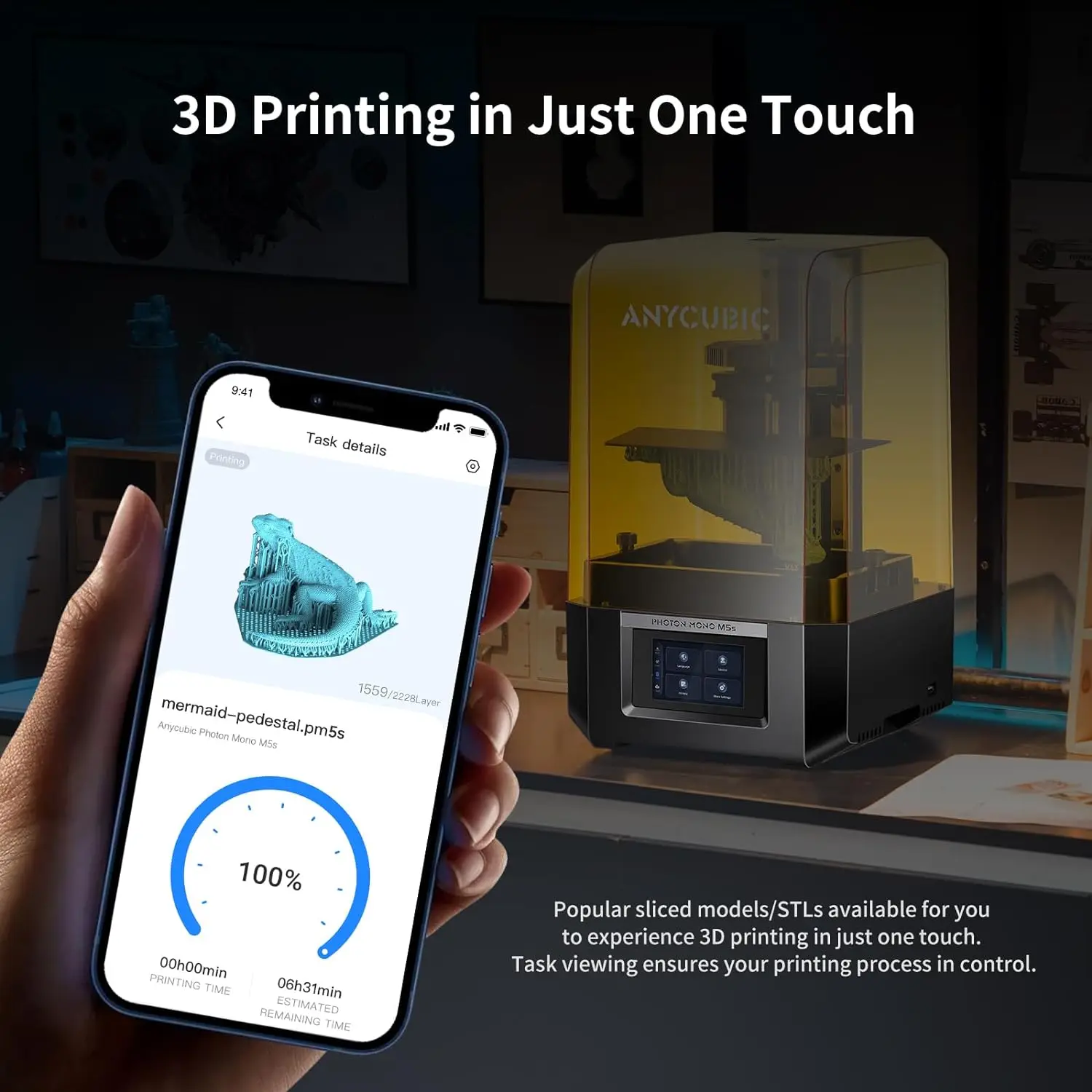 Anycubic Lcd 3d Printer Foton Mono 4K 6K 12K Foton Mono M 5 M 5S M3 Max Hars Imprimante Afdrukken Impresora 3d Smart Printer