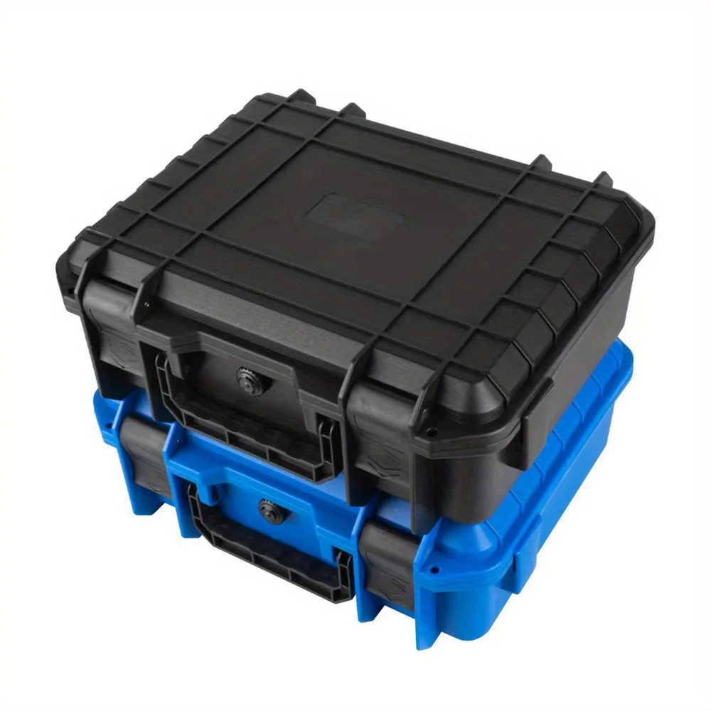 Tool case 1pc Waterproof Hard Carry Case Bag Tool Case Pre-cut Sponge Storage Box Safety Protector Organizer Hardware Toolbox Impact