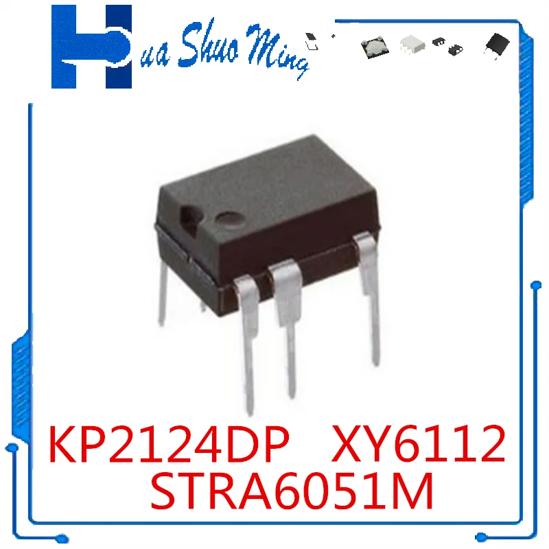 

10Pcs/Lot STR-A6051M XY6112 KP2124DP DIP-7