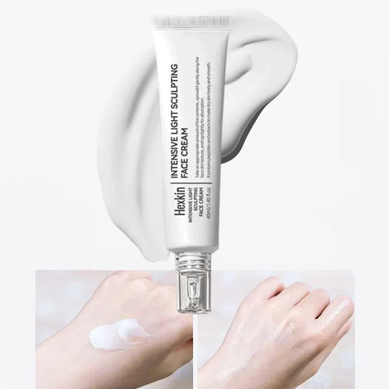 40ml INTENSIVE LIGHT SCULPTING Hexkin Makeup Primer Face Cream Moisturizing Invisible Pore Hydrating Brightening Korea Cosmetics