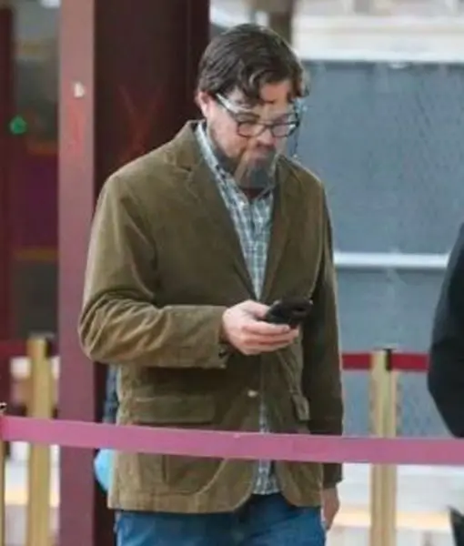 YANGHAOYUSONG Homemade Leonardo Dicaprio Don’t Look Up Corduroy Blazer Suitable For Autumn And Winter