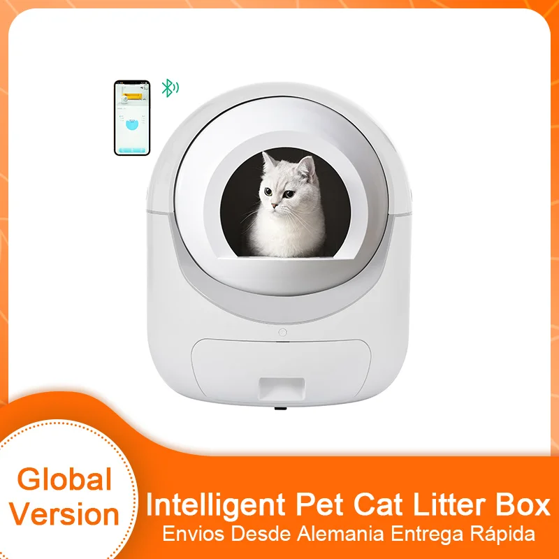 Automatic Self Cleaning Toilet for Cats Intelligent Pet Cat Litter Box