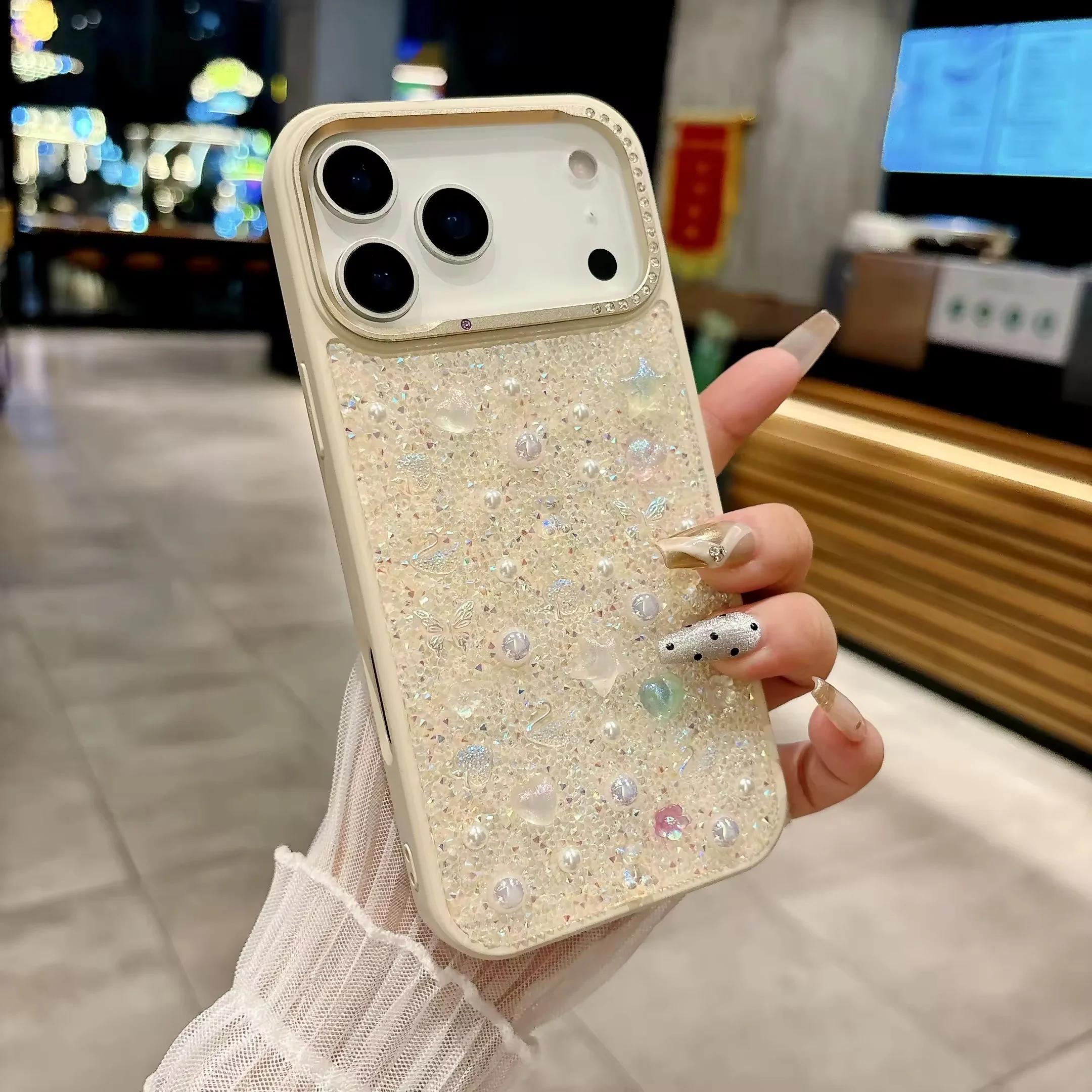 Luxury Glitter Rhinestone Phone Case - Shiny Bling Girly Shockproof Cover