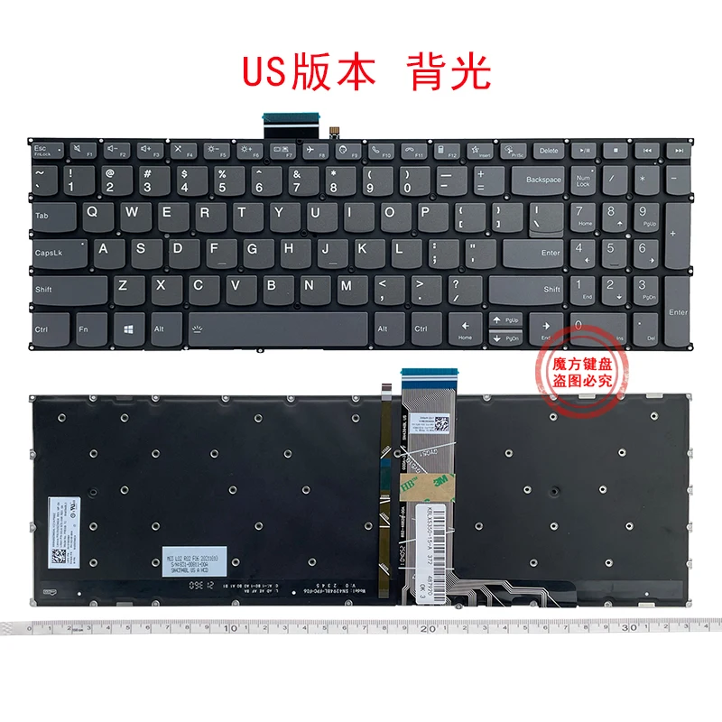 Tastiera Russa Usa Per Lenovo Ideapad Air-15 5 15 Iil05 15 Are05 Ideapad 3 15 Itl6 15 Alc05 5-15Iil05 5-15Are05 5-15Itl05 5-15 Alc05