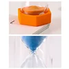 5-60 Minutes Hexagon Fall-Proof Hourglass Sand Clock Kitchen Timer Children Learn Sandglass New Craft Ornaments Birthday Present 5