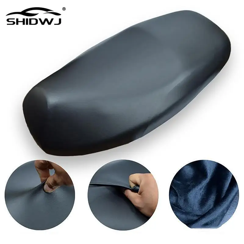 

Motorcycle Rain Seat Cover Universal Flexible Waterproof Saddle Cover Black Dust UV Sun Sown Protect Motorcycle Accessories