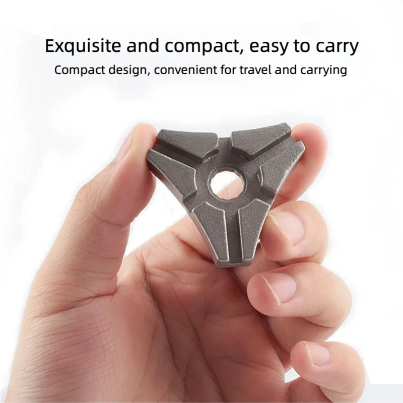 BengGuo 자전거 삼각형 6슬롯 스포크 렌치 수리 도구 퀵 릴리즈 스포크 도구 산악 자전거 스포크 조정 렌치