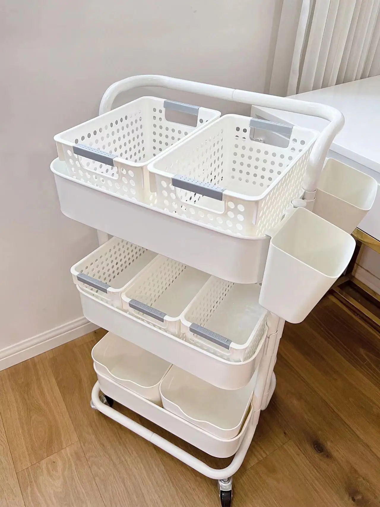 Grano Home Kitchen Storage Shelf Storage Shelf Ripiano Da Pavimento Ripiano Portaoggetti Wc Hair Gallery Storage Shelf Cestino Per Verdure