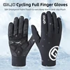 GIYO Bicycle Winter Gloves MTB Road Bike Thicken Warm Touch Screen Full Finger Gloves Cycling Outdoor Sports Thermal Mittens 1
