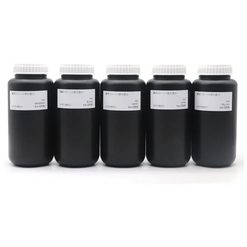 1000ml Bottle Compatible Xaar UV Ink For Xaar print head 1201uv ink xaar 1201 printing ink 3D ink tablet ink 1201Ink 1201 UV Ink