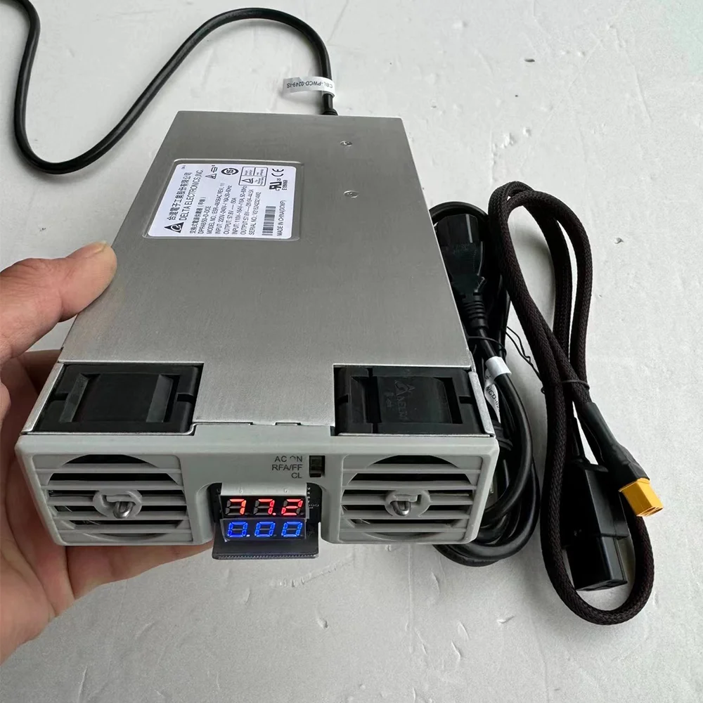 Adjustable Charger 2700W Battery Charger 3-128V 20A 3-60V 50A Adjustable Current Voltage for DELTA 4856AC Power Supply