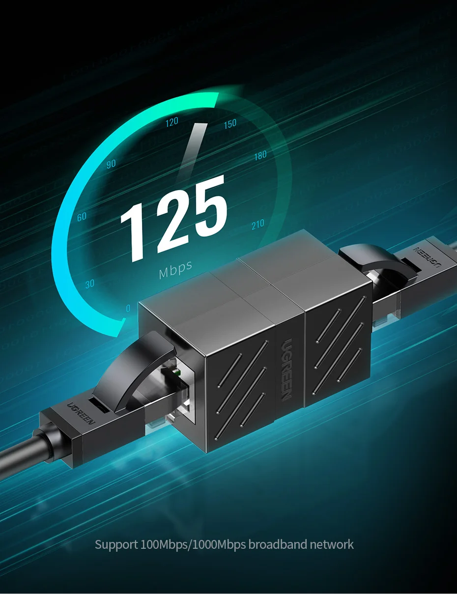 do adaptador 8p8c dos ethernet do conector