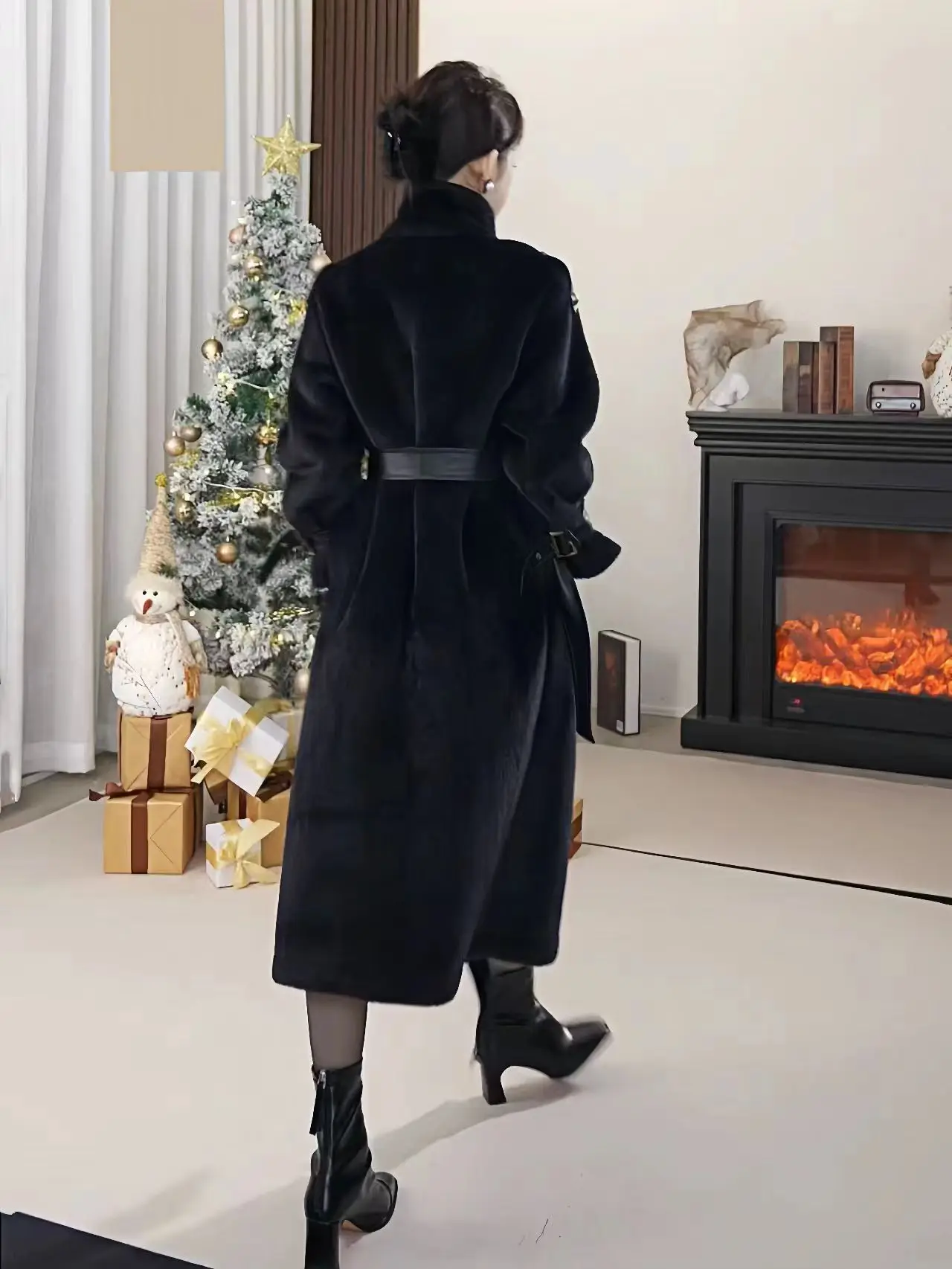 Рисунок 2 - Теплое искусственное Норковое меховое пальто