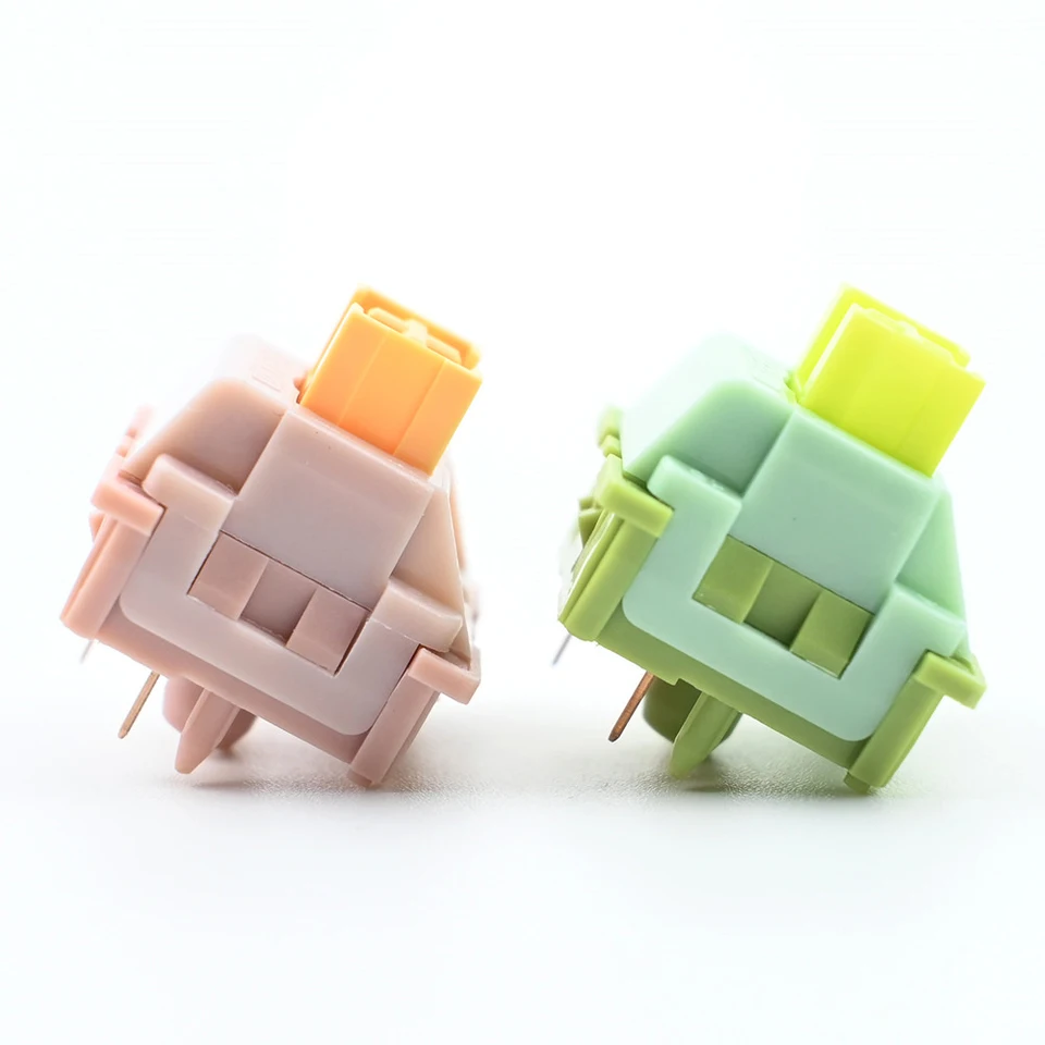 OU PEACH 静音磁気スイッチ　110個 Amazon | Outemu Silent Peach V3 RGB スイッチ、静音リニア軸が