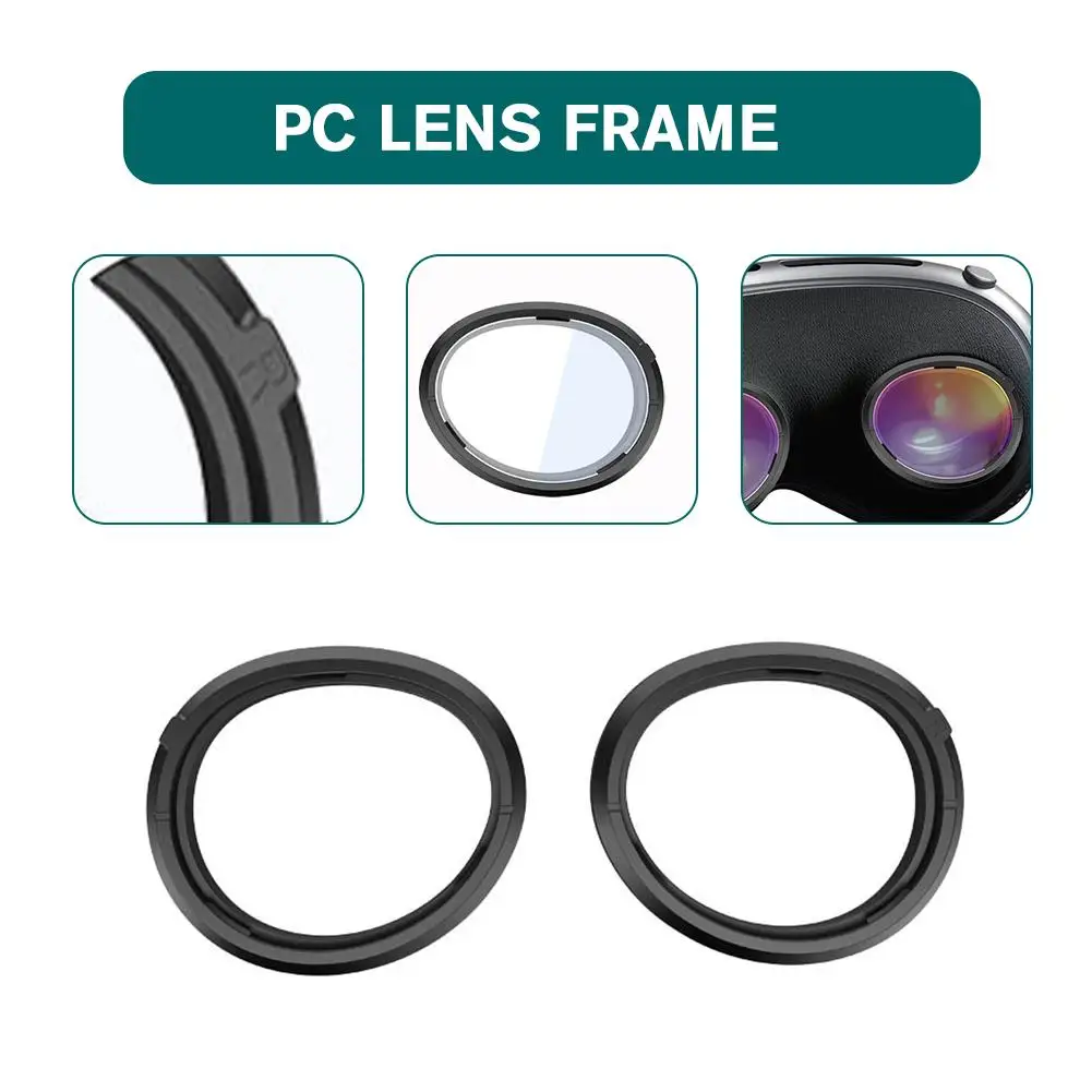 Adatto Per Montature Magnetiche Stampate A Iniezione Apple Vision Pro Copriobiettivo Per Occhiali Antigraffio Vr Per Vision Pro Accessori Q8O3