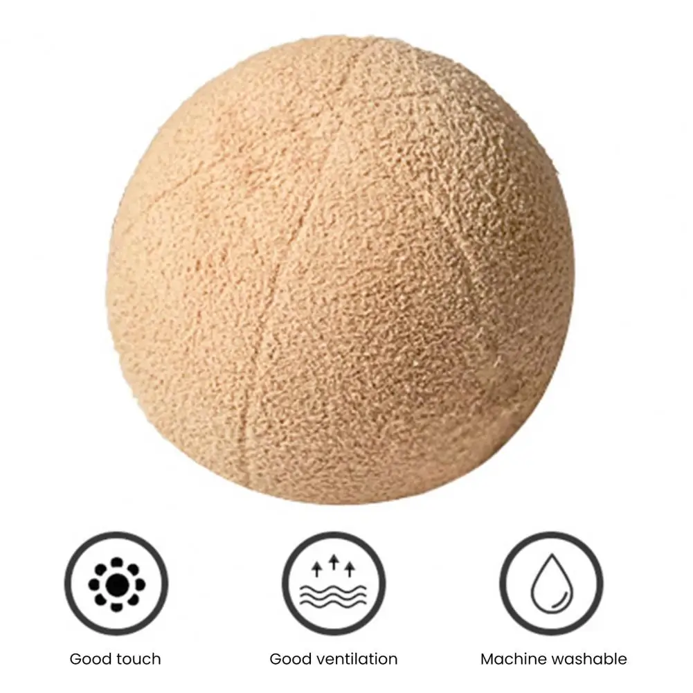 

30cm Sofa Round Pillow Colorful Stuffed Ball Toy Sofa Pillow Spherical Shape Stuffed Throw Pillow Sofa Decoration