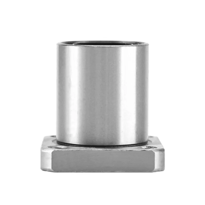 Square Flange Linear Motion Bushing Ball Bearing 1pcs LMK6UU 8 10 12 13 16 20 25 30 35 40UU graphite bearing bushing